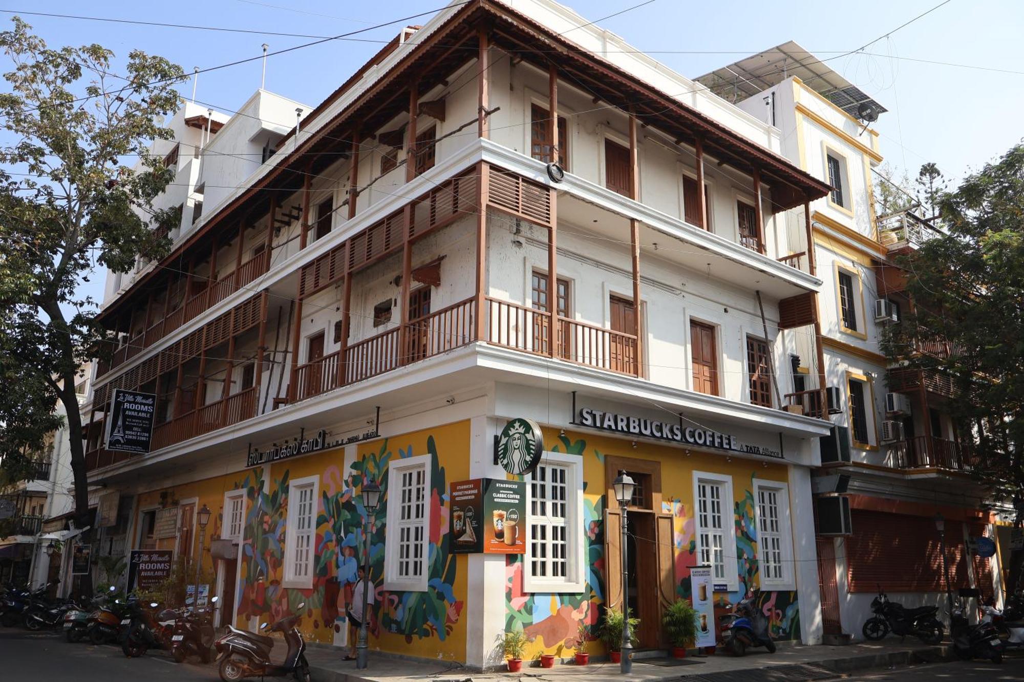 La Villa Marseille Pondicherry Esterno foto